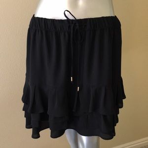 BANANA REPUBLIC | Ruffle Hem Drawstring Skirt